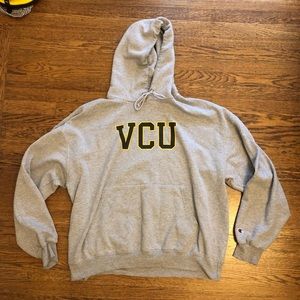Gray Hoodie Sweatshirt - VCU RAMS
